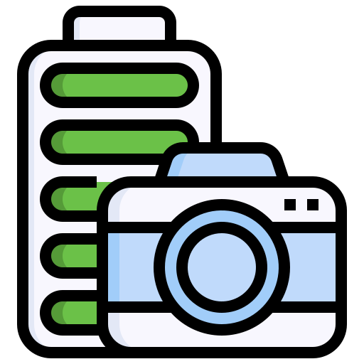 Camera Surang Lineal Color icon