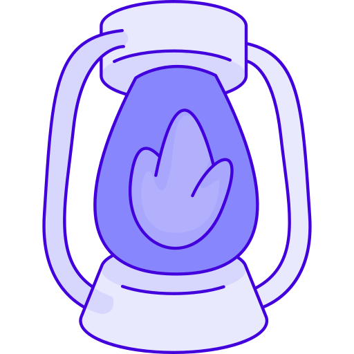 Oil lamp Generic Thin Outline Color icon