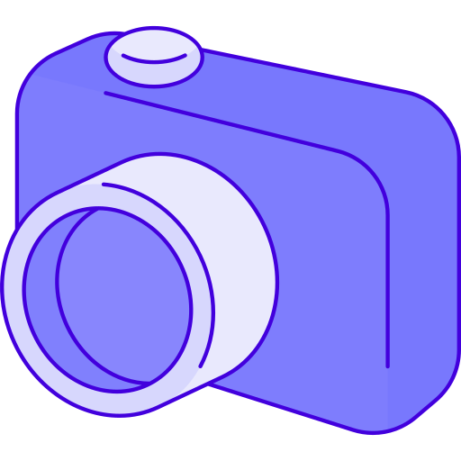camera Generic Thin Outline Color icoon