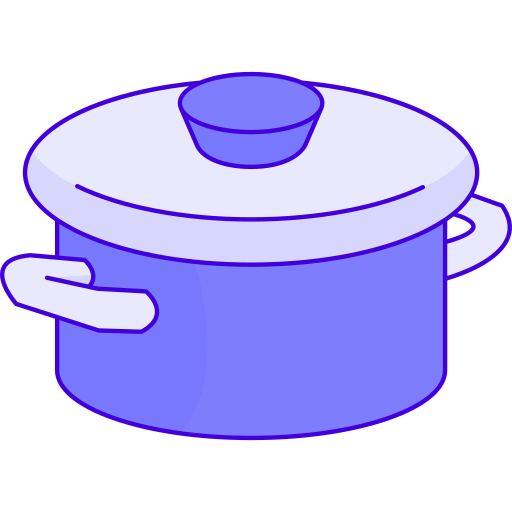 Cooking pot Generic Thin Outline Color icon