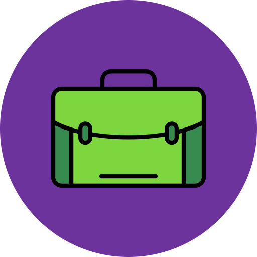 Briefcase Generic Outline Color icon