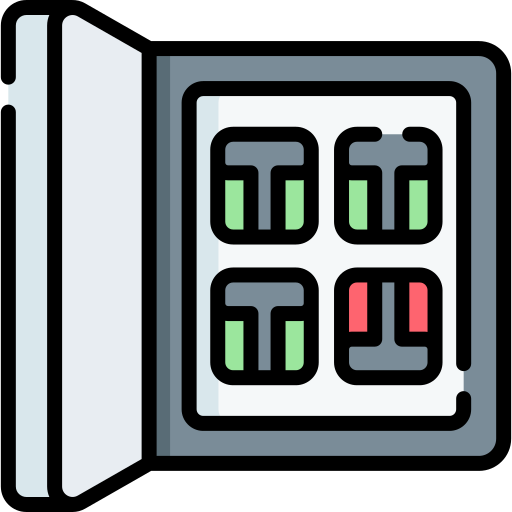 panel electrico Special Lineal color icono