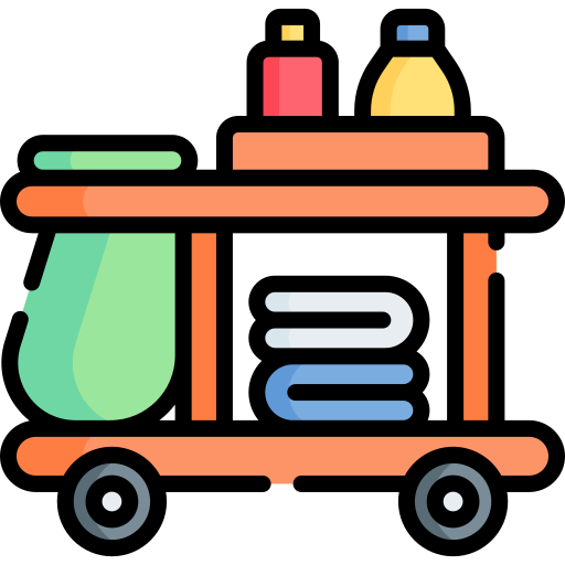 Cleaning cart Special Lineal color icon