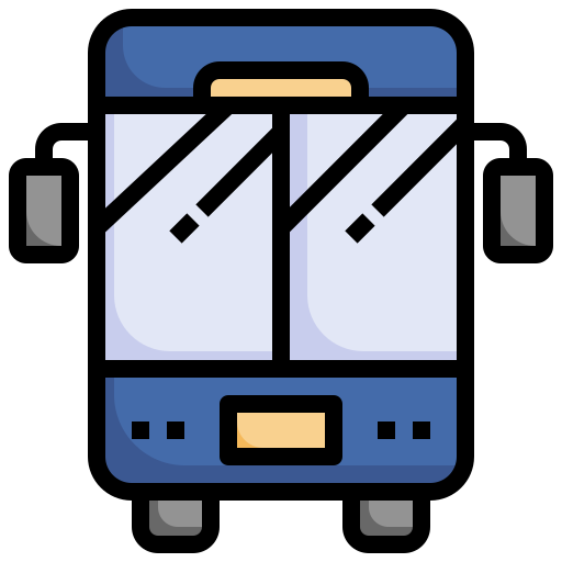 autobús Surang Lineal Color icono