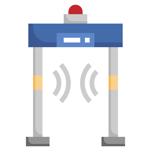 metaaldetector Surang Flat icoon