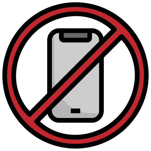 No phone Surang Lineal Color icon