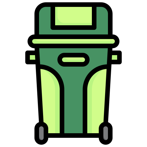 bote de basura Surang Lineal Color icono