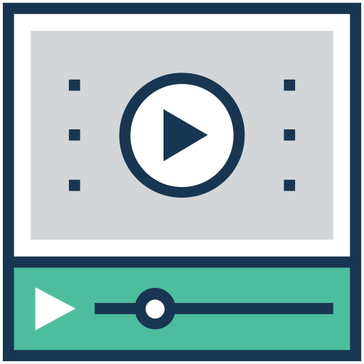 ビデオストリーミング Generic Flat icon