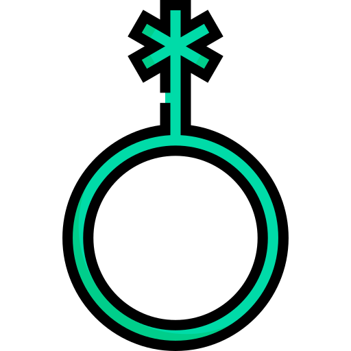 クィア Detailed Straight Lineal color icon