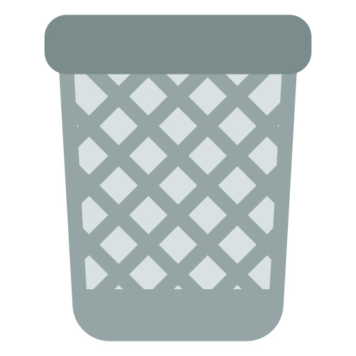 bote de basura Generic Flat icono