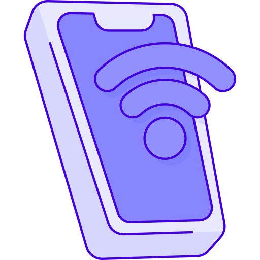 wifi Generic Thin Outline Color icono