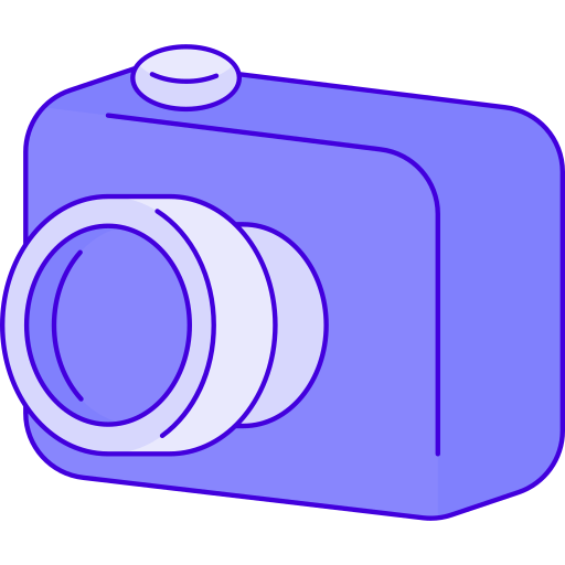 cámara Generic Thin Outline Color icono