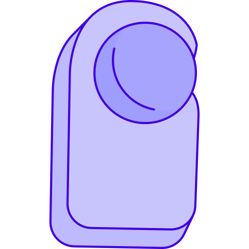 ドアハンガー Generic Thin Outline Color icon