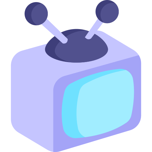 pantalla de televisión Generic Flat icono