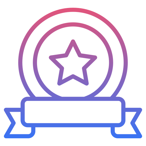 Award Generic Gradient icon