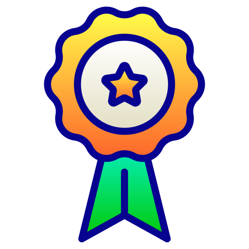 Award Generic Lineal Color Gradient icon