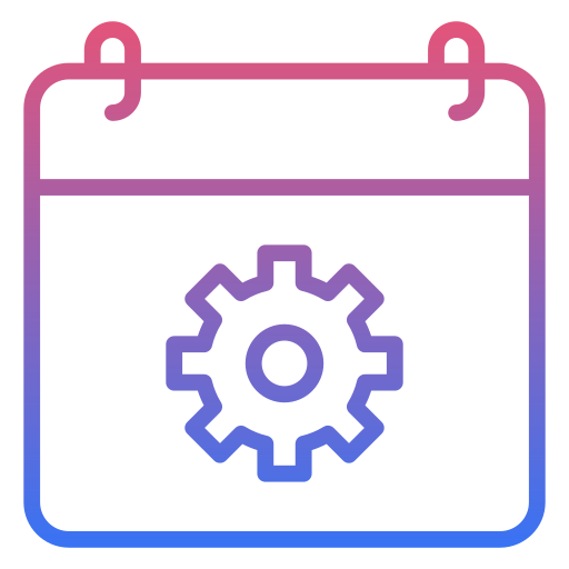 calendario Generic Gradient icona