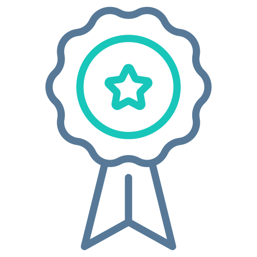 Award Generic Outline Color icon