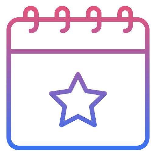 Calendar Generic Gradient icon