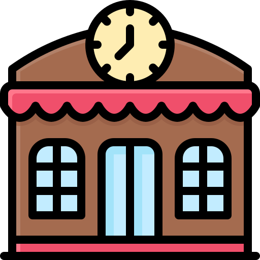 tienda de relojes Generic Outline Color icono