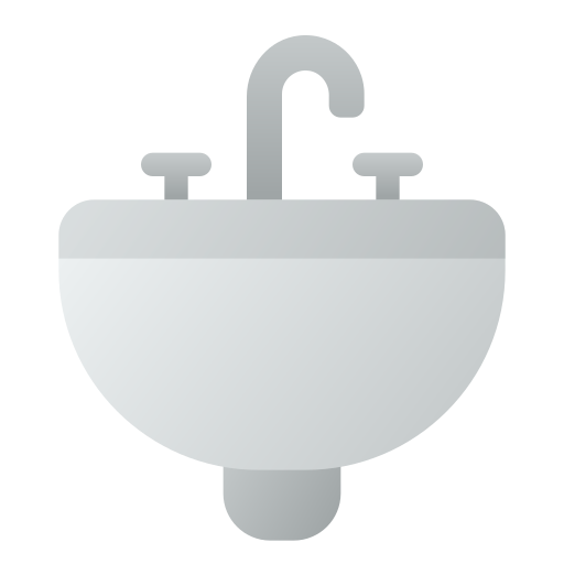 Washbasin Generic Flat Gradient icon