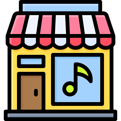 musical Generic Outline Color icono