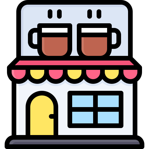 café Generic Outline Color icon