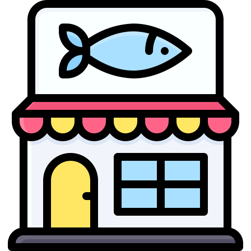 魚 Generic Outline Color icon