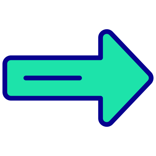 Right arrow Generic Outline Color icon