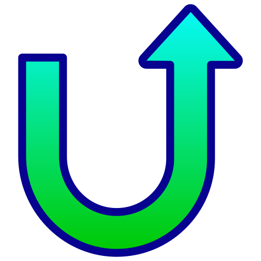 Up Generic Lineal Color Gradient icon
