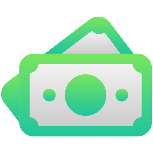 geld Generic Flat Gradient icoon