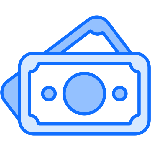 dinero Generic Blue icono