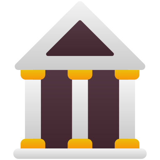 bank Generic Flat Gradient ikona