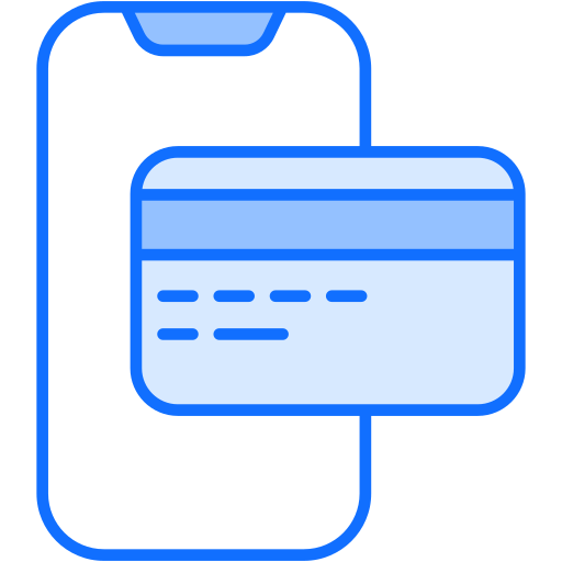 Мобильный банкинг Generic Blue иконка