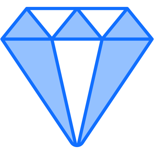 diamante Generic Blue icono