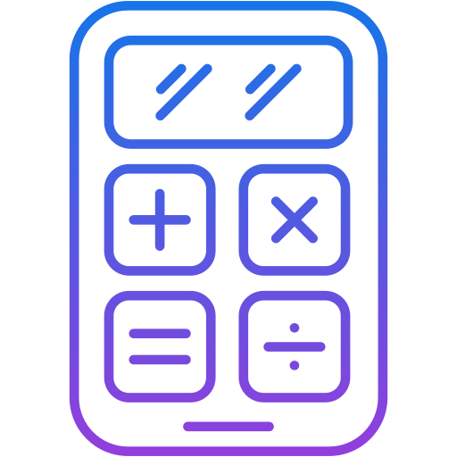 calculatrice Generic Gradient Icône