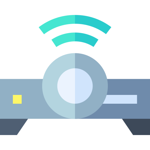 Projector Basic Straight Flat icon