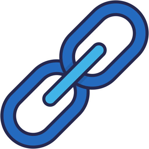 Linked Generic Outline Color icon