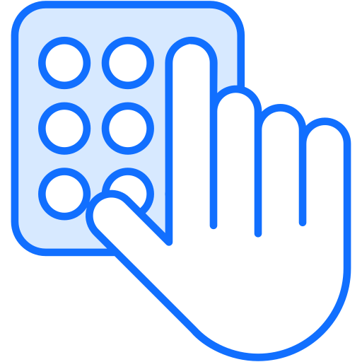 toegangscode Generic Blue icoon