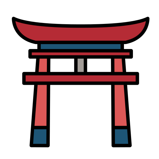 torii-tor Generic Outline Color icon