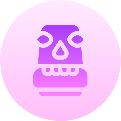 Tiki Basic Gradient Circular icon