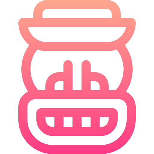 Tiki Basic Gradient Lineal color icon