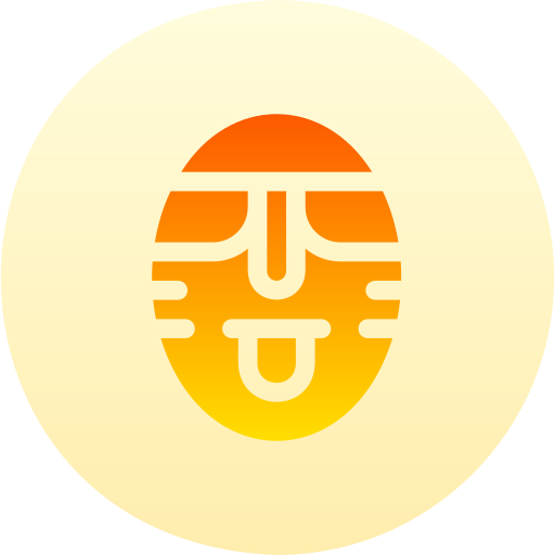 ティキ Basic Gradient Circular icon