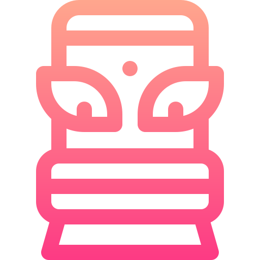 tiki Basic Gradient Lineal color icono