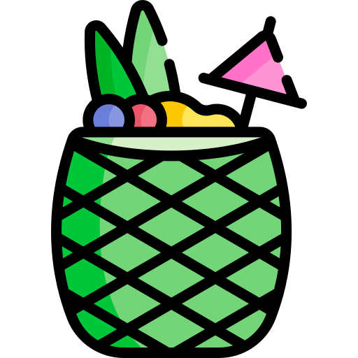 piña Special Lineal color icono