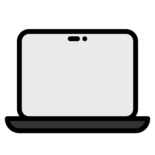 laptop Generic Outline Color icoon