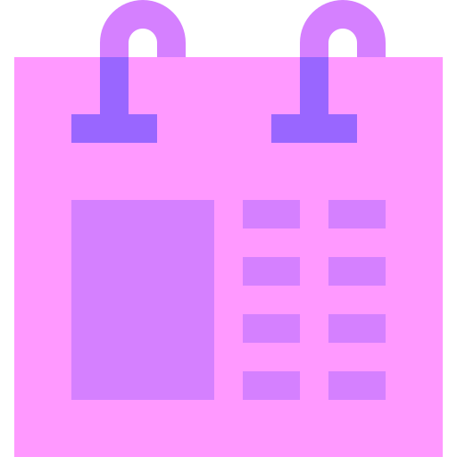 kalender Basic Sheer Flat icon