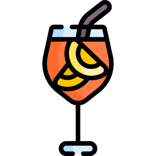 aperol spritz Special Lineal color icono
