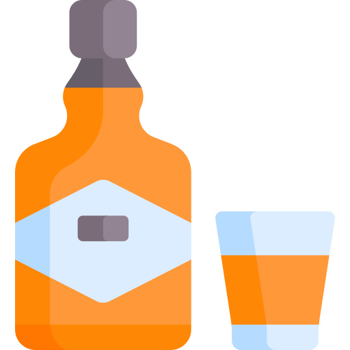 whiskey Special Flat icon