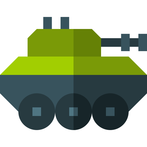 tanque Basic Straight Flat Ícone